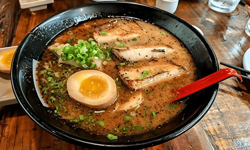 large bowl with ramen